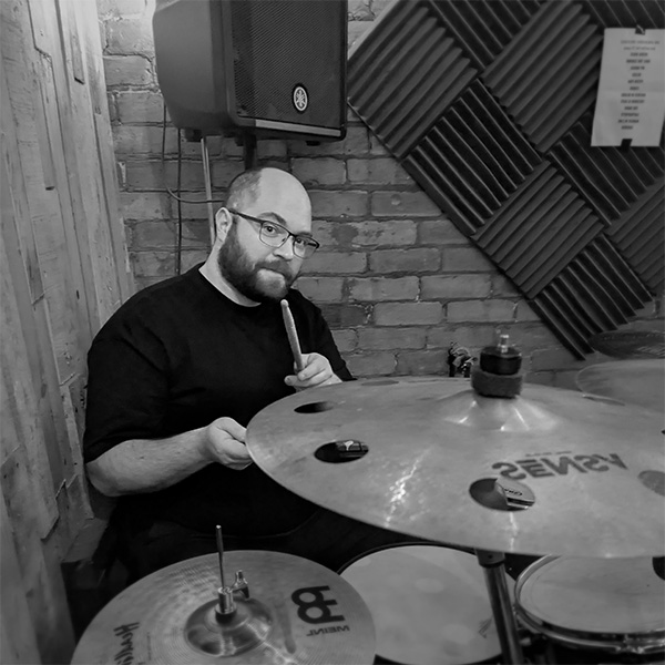 Piotr Ignatowicz Drummer in One Dimensional Creatures